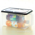 J527 storage box transparent plastic food box